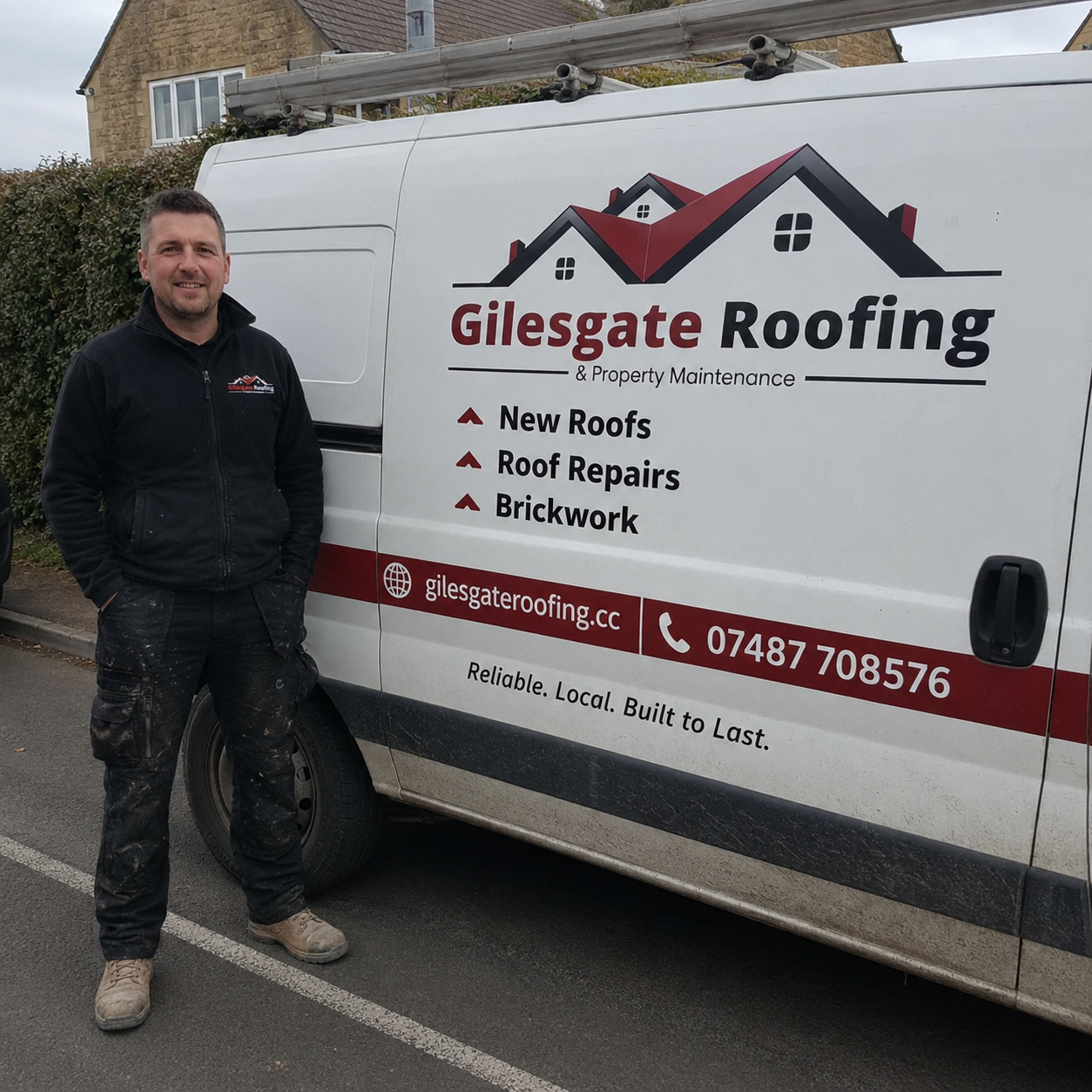 Michael O'driscoll, owner of Gilesgate Roofing